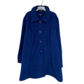 Romans Womens 1X (22/24) 100% Polyester Long Sleeve Button Up Collared Coat