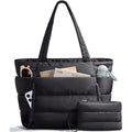 Women's Quilted Tote Bag - Multiple Compartments & Pockets | Sarah Express