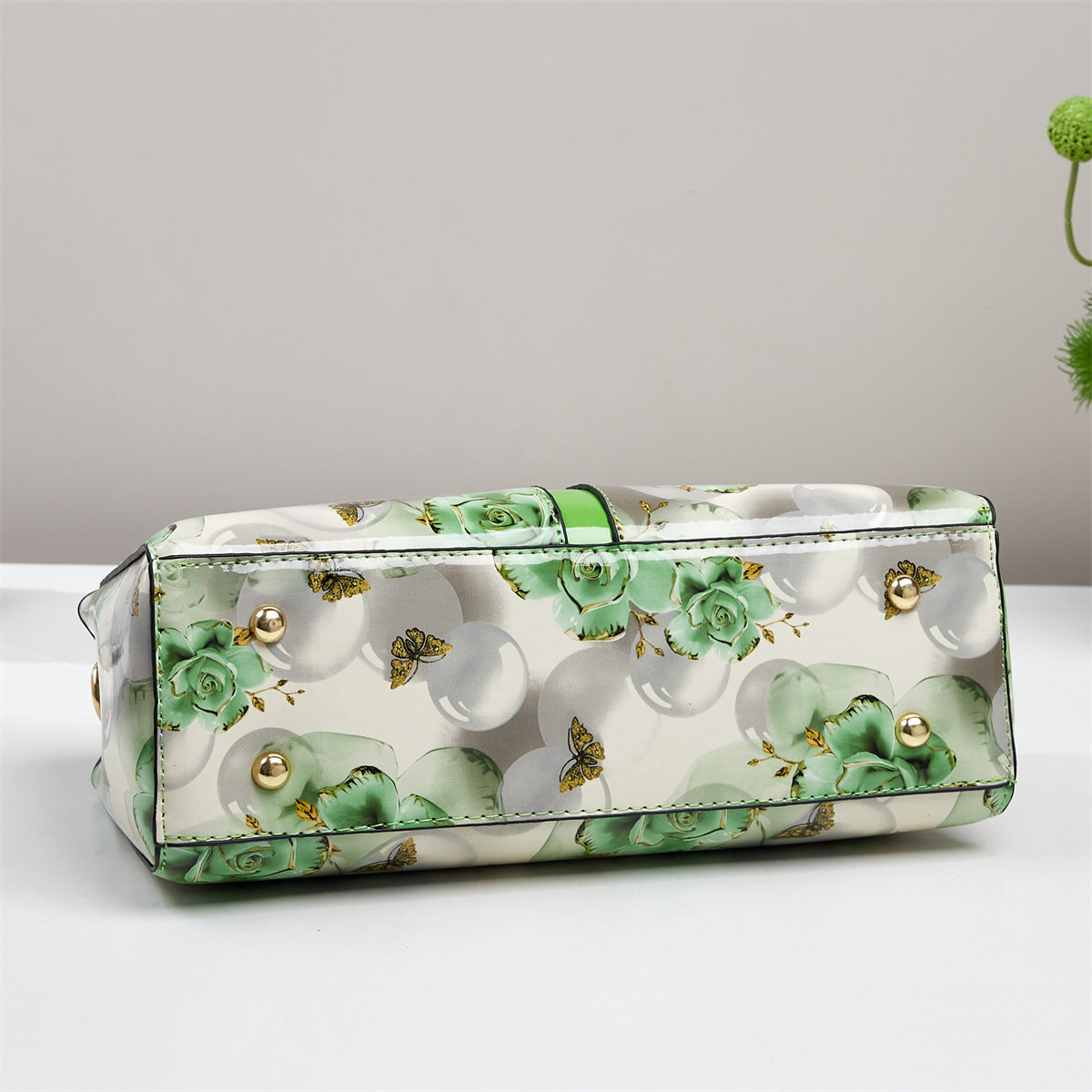 Large-capacity Patchwork Shoulder Bag