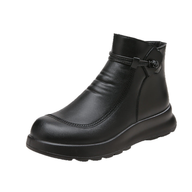 Fleece-Lined Winter Booties