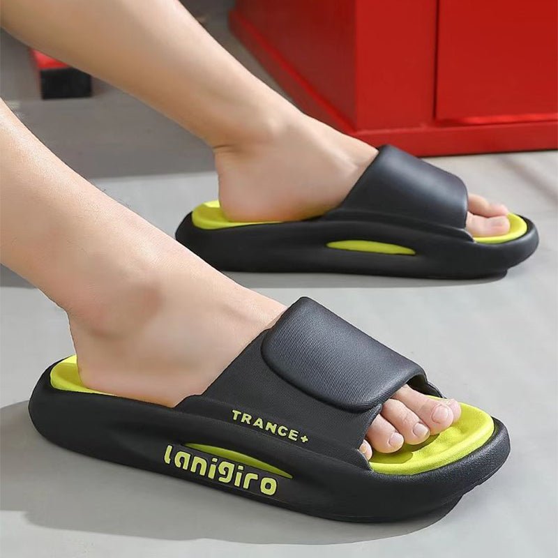 Unisex Non-Slip Indoor Slippers | Waterproof PVC Bathroom Home Shoes