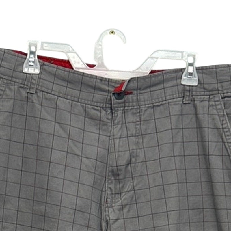 Ocean Pacific Mens Size 40 100% Cotton Long Plaid Board Golf Shorts