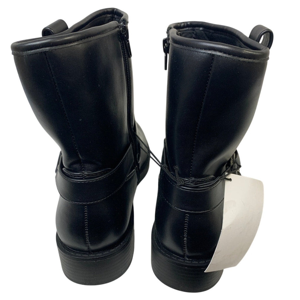 NWT Dolce Vita Womens Size 8 Black 1.5" Heel Boots Side Zip Round Toe Shoes