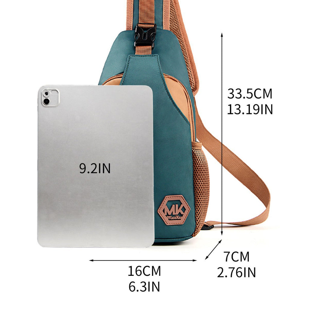 Korean-style Wear-Resistant Crossbody Chest Pack Bag