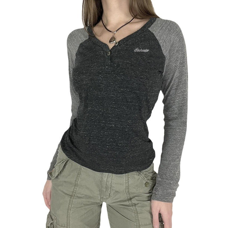 Sleek Tailored Streamlined Basic Everyday Tee Ladies