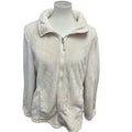 HeatKeep Womens XL Super Soft Full Zip 100% Polyester Fleece Jacket w Pockets