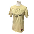 NCAA Nike Small Purdue Basketball 100% Cotton Short Sleeve Crew Neck Tee Shirt