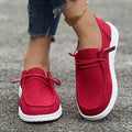 Round Toe Flat Slip-Ons