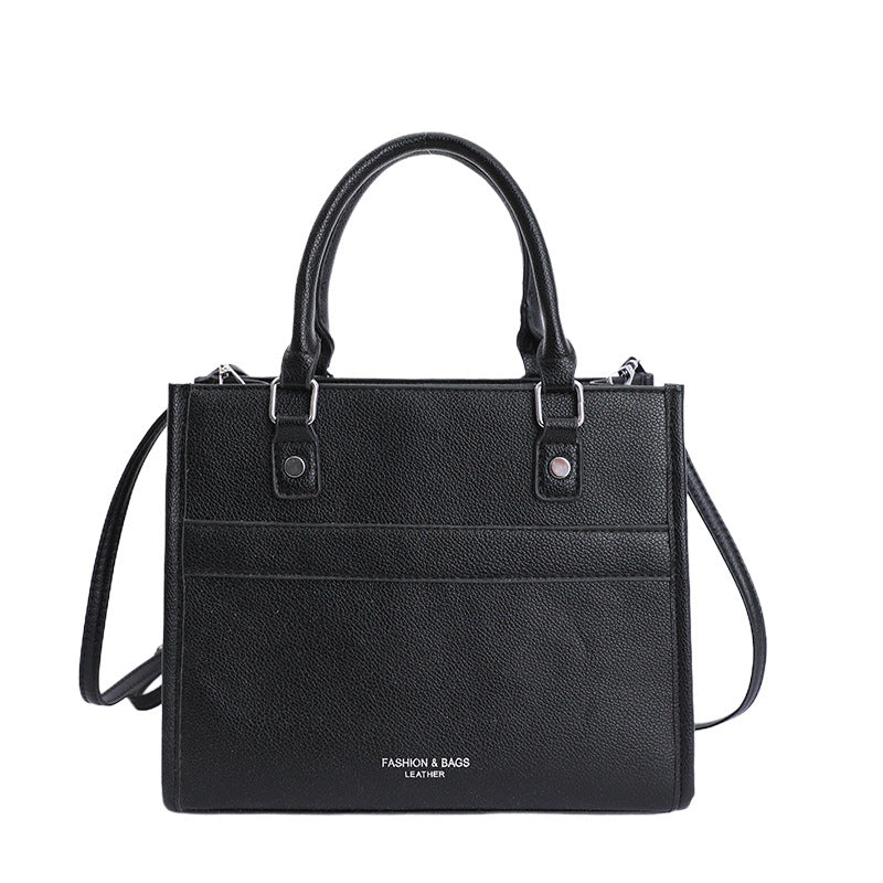 Women's PU Leather Crossbody Bag - Minimalist Urban Shoulder Bag with Adjustable Strap
