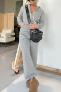 Women's Back-to-School Long Sleeve Jumpsuit