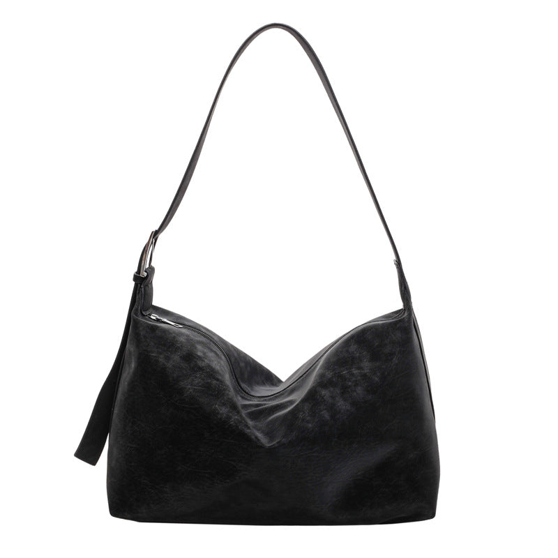 Women's Premium PU Leather Crossbody Bag - Minimalist Urban Style Shoulder Bag with Adjustable Strap