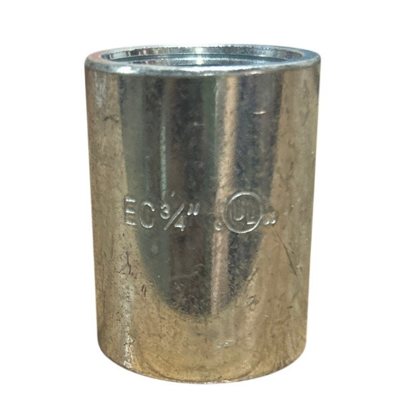 New ProConnex 3/4 in. Dia. Zinc-Plated Steel Conduit Coupling For Rigid/IMC 1 pk