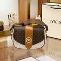 New Women's Leather Saddle Bag