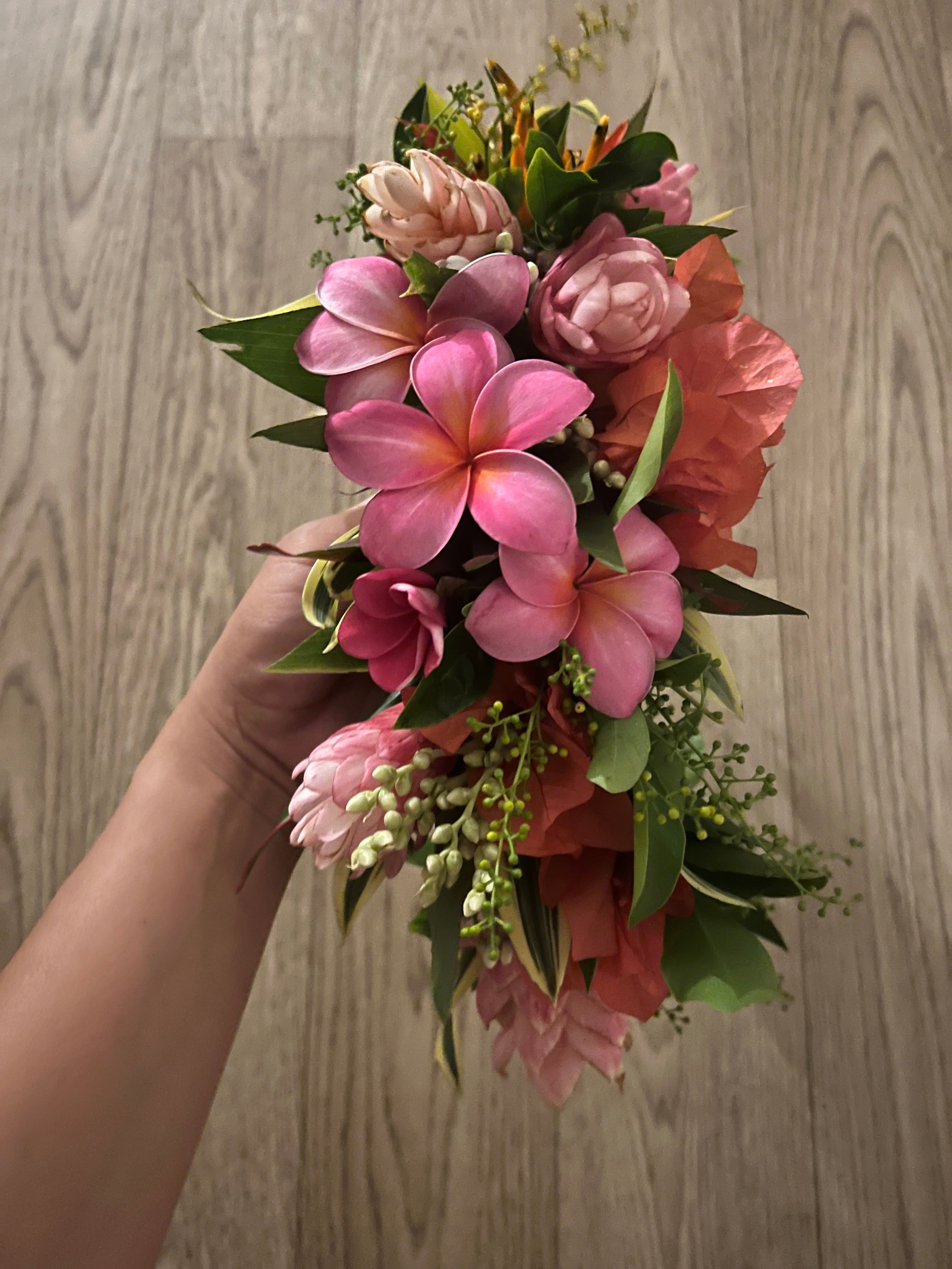 Fresh Tropical Flower Crown (Lei Po’o)