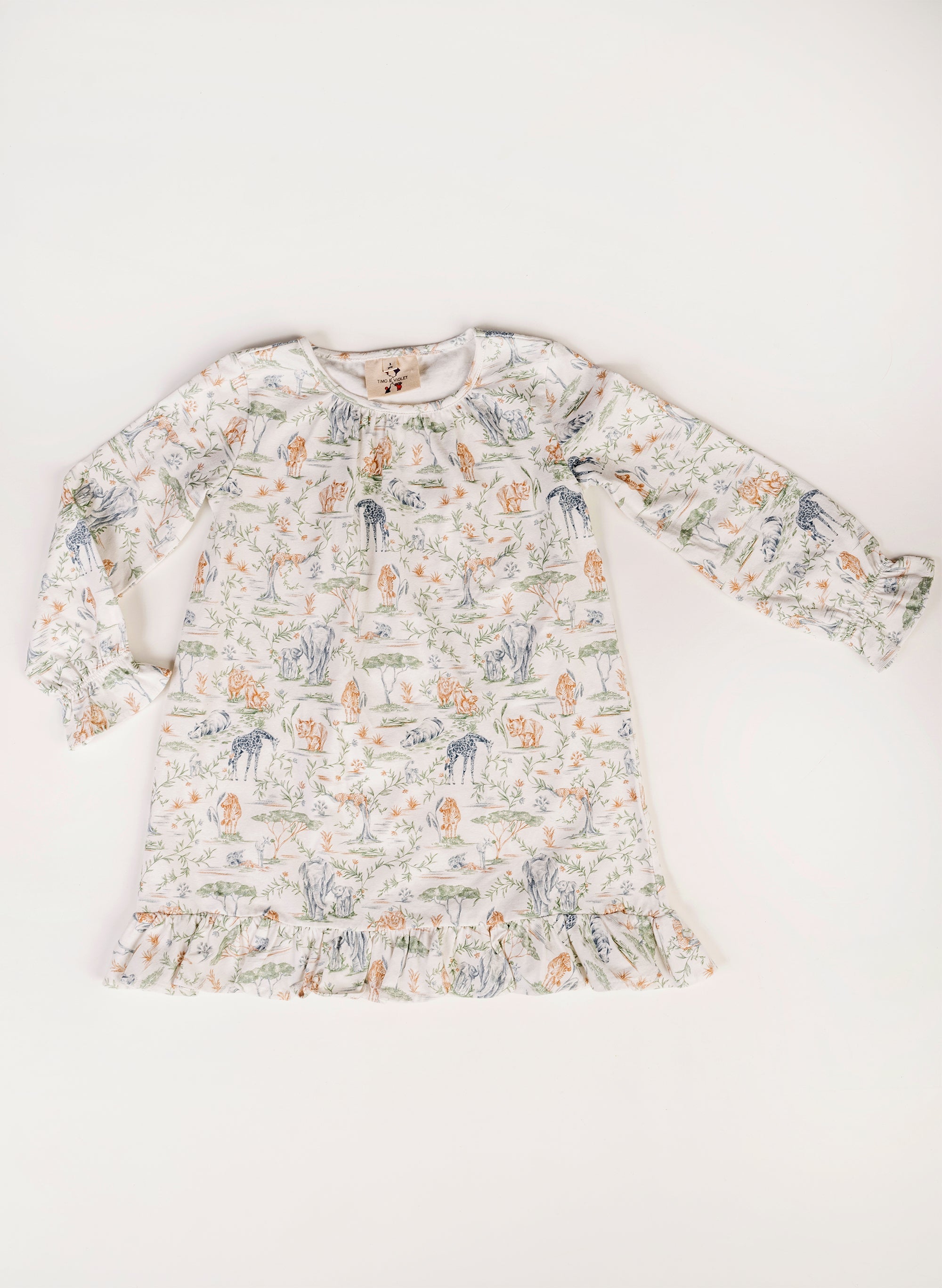 Sunday Morning Lounge Dress - Sweet Savanna