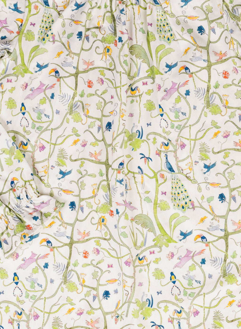 Sunday Morning Lounge Dress - Tropical Garden