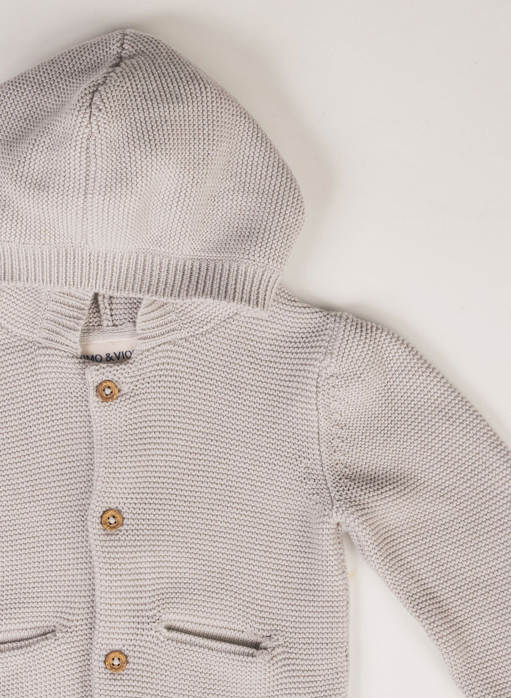 William Hooded Knit Cardigan