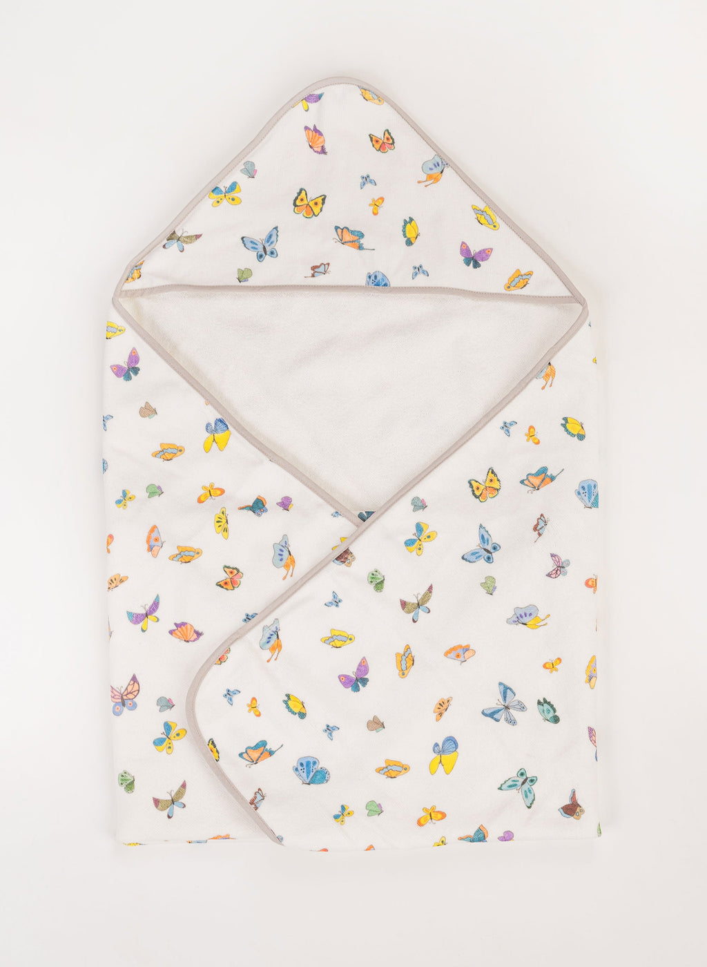 Hooded Bath Towel - Madame Butterfly