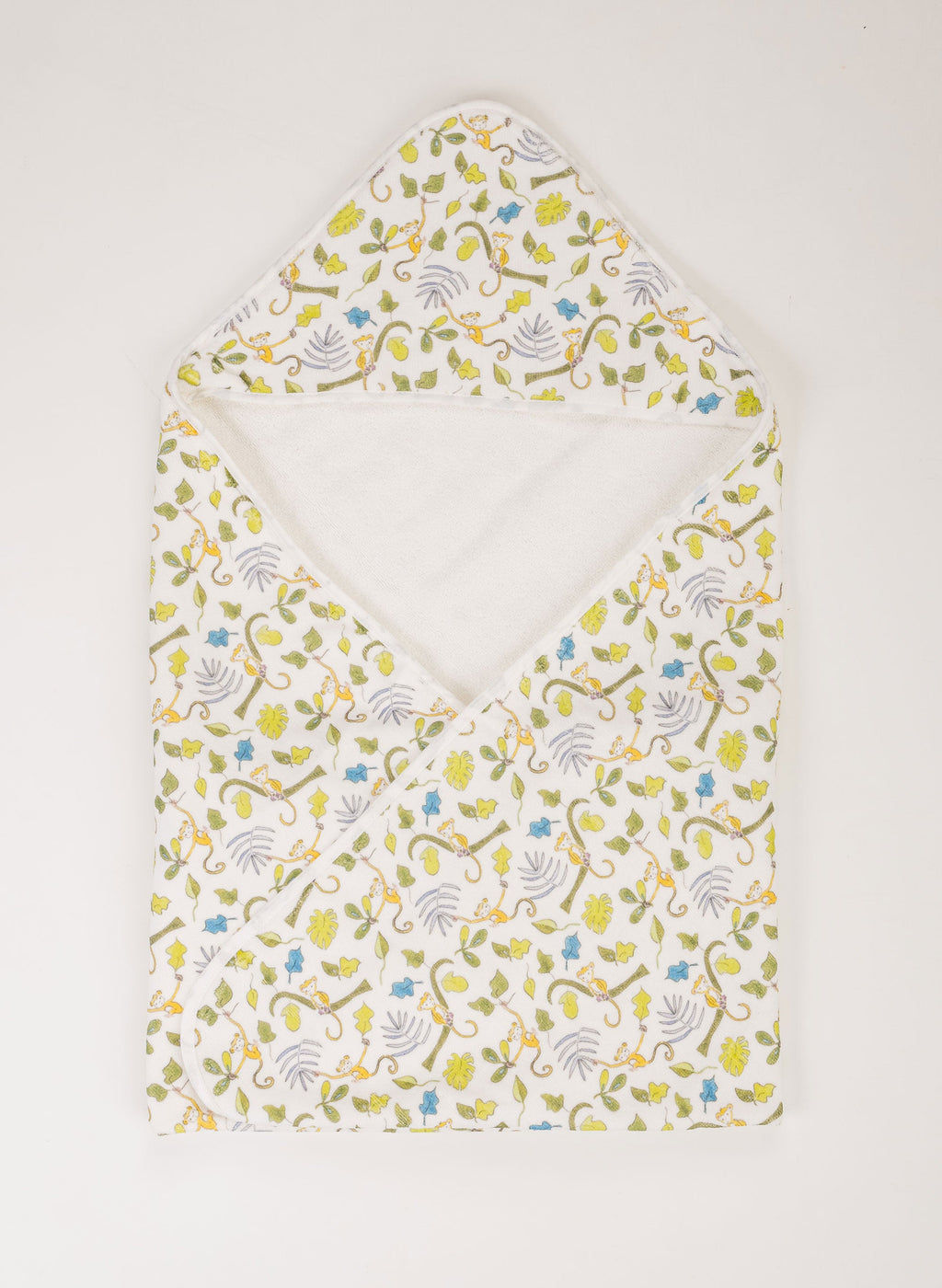 Hooded Bath Towel - Happy Monkey