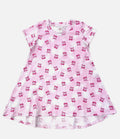 Esme - Girls Short Sleeve High Low Dress