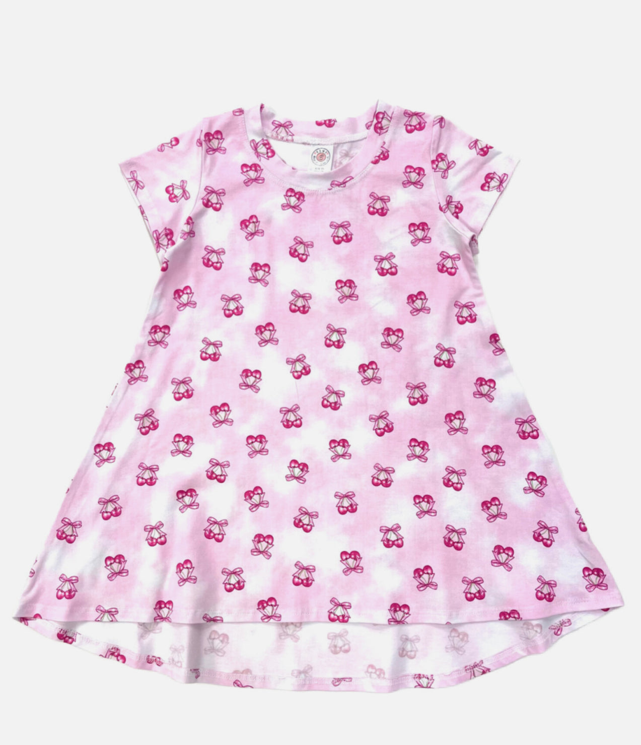 Esme - Girls Short Sleeve High Low Dress