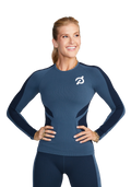 Peloton Seamless Long Sleeve Top, Size Large