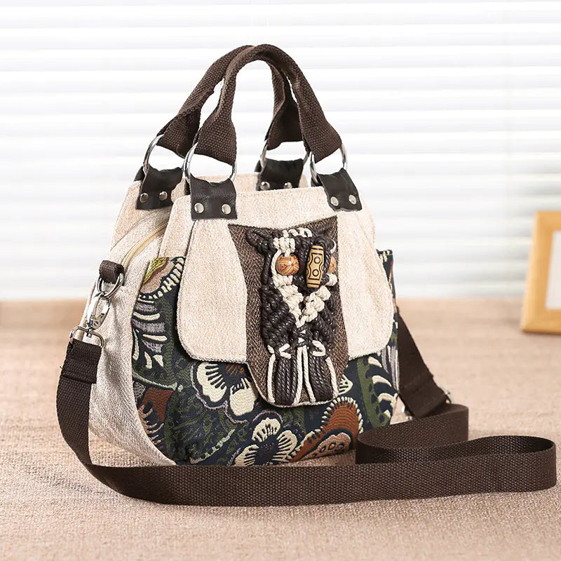 New Women's Handbag and Crossbody Bag with Owl Design