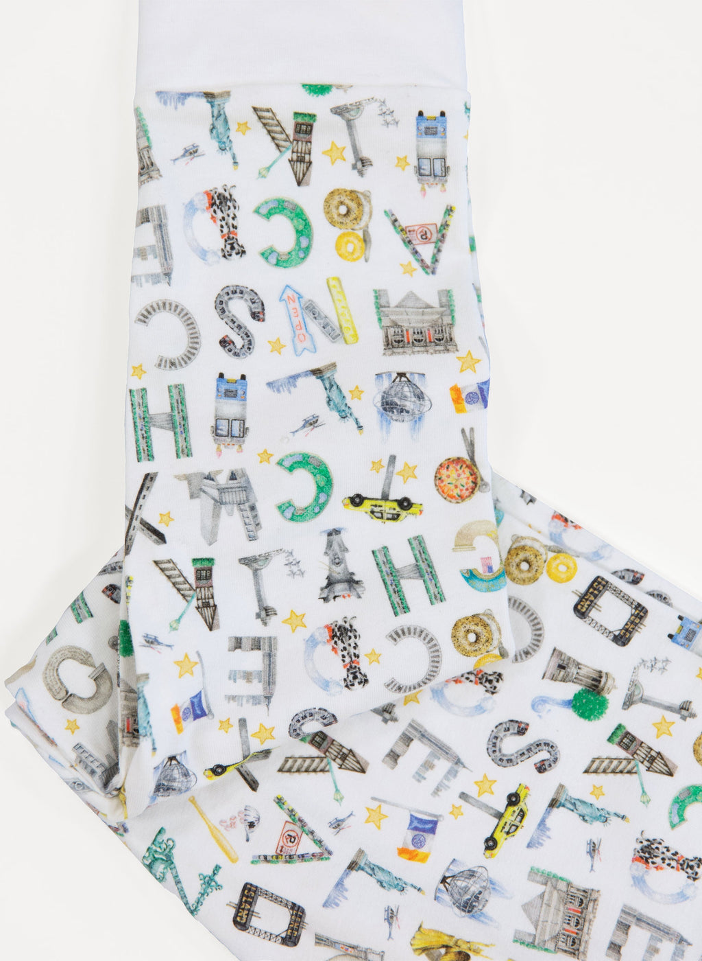 Two Piece Pajamas - NYC Alphabet Soup