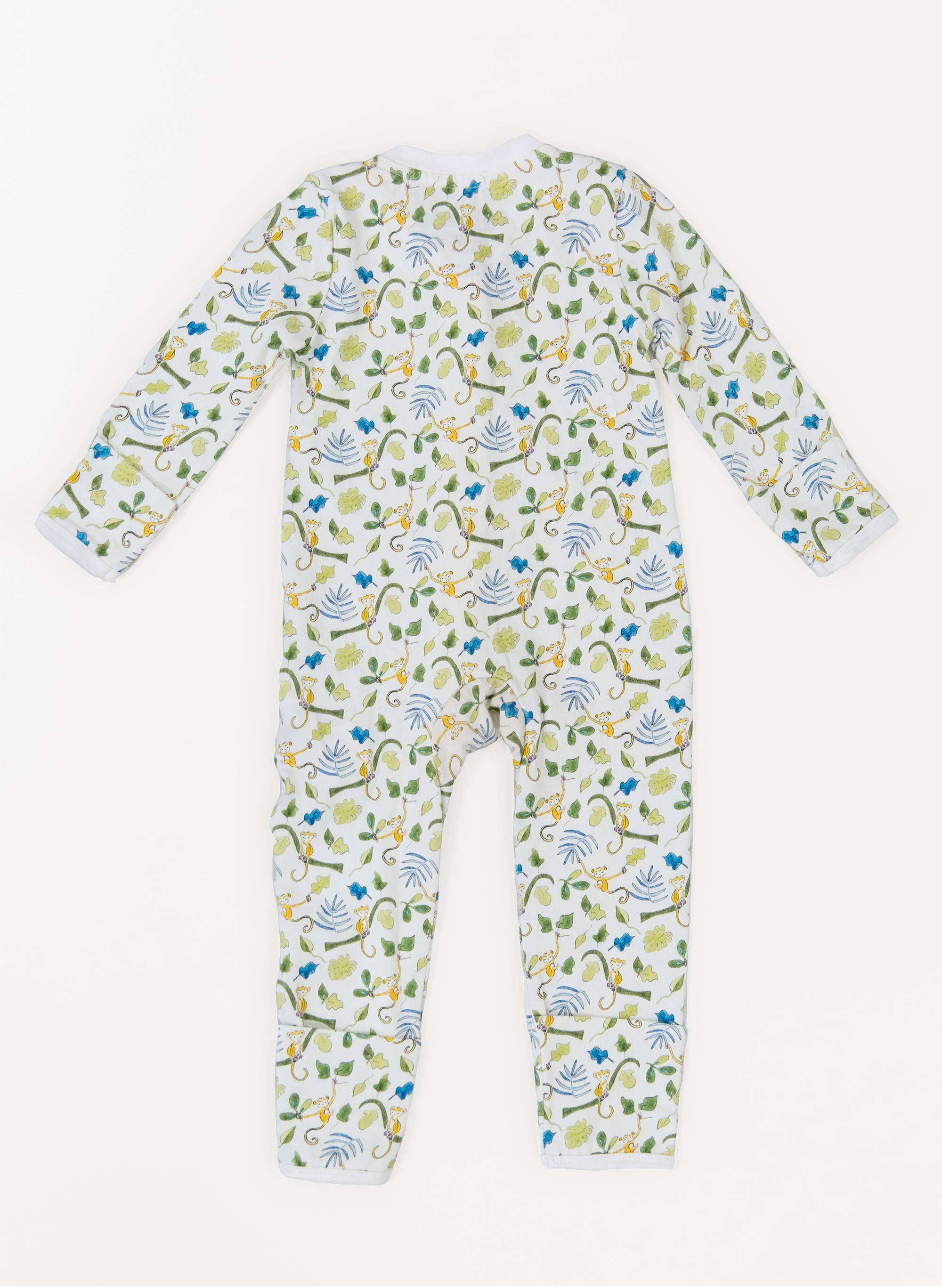 Zippered One-Piece - Happy Monkey