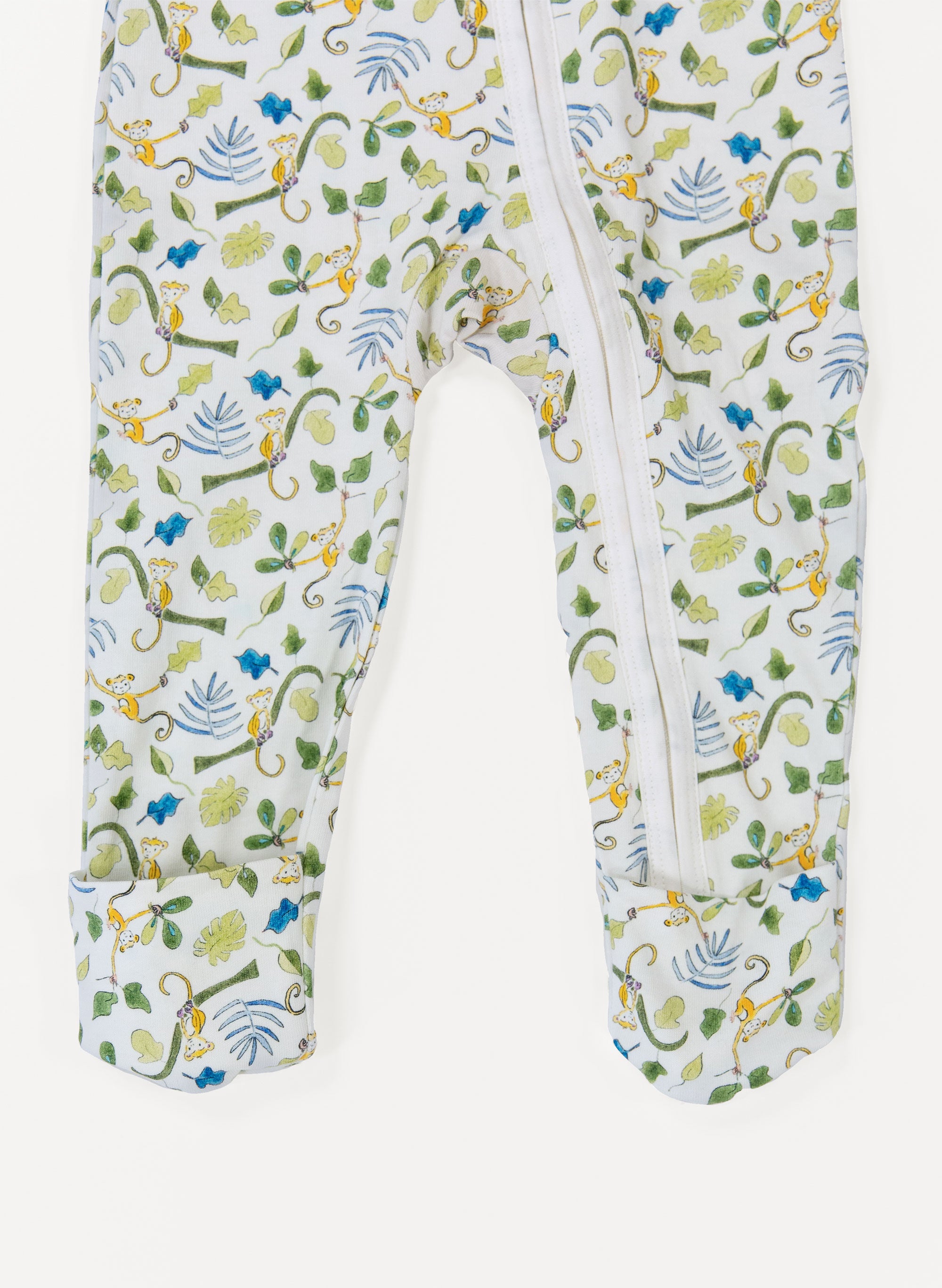 Zippered One-Piece - Happy Monkey