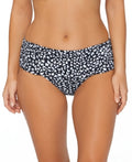 Island Escape Animal Kingdom Tahiti Printed Bikini Bottoms, Size 16