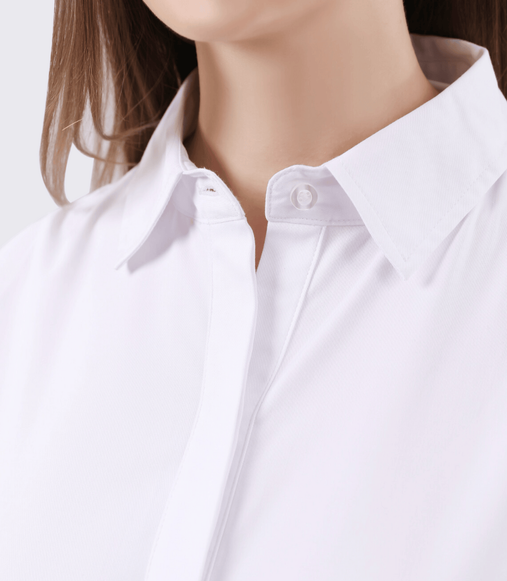 Classic Button Down Maternity Shirt
