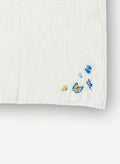 Shawl Blanket - Embroidered Butterfly