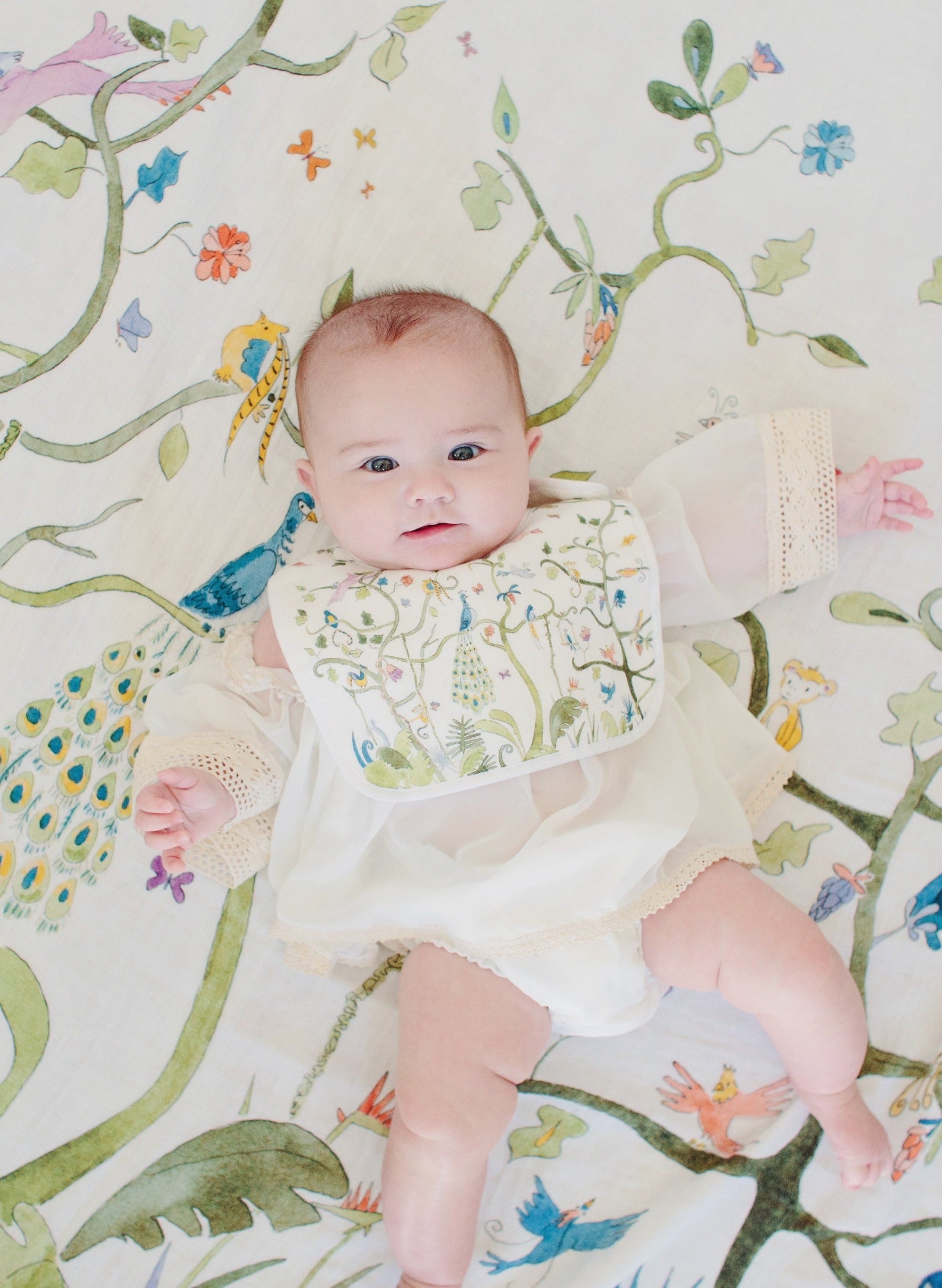Shawl Blanket - Tropical Chinoiserie
