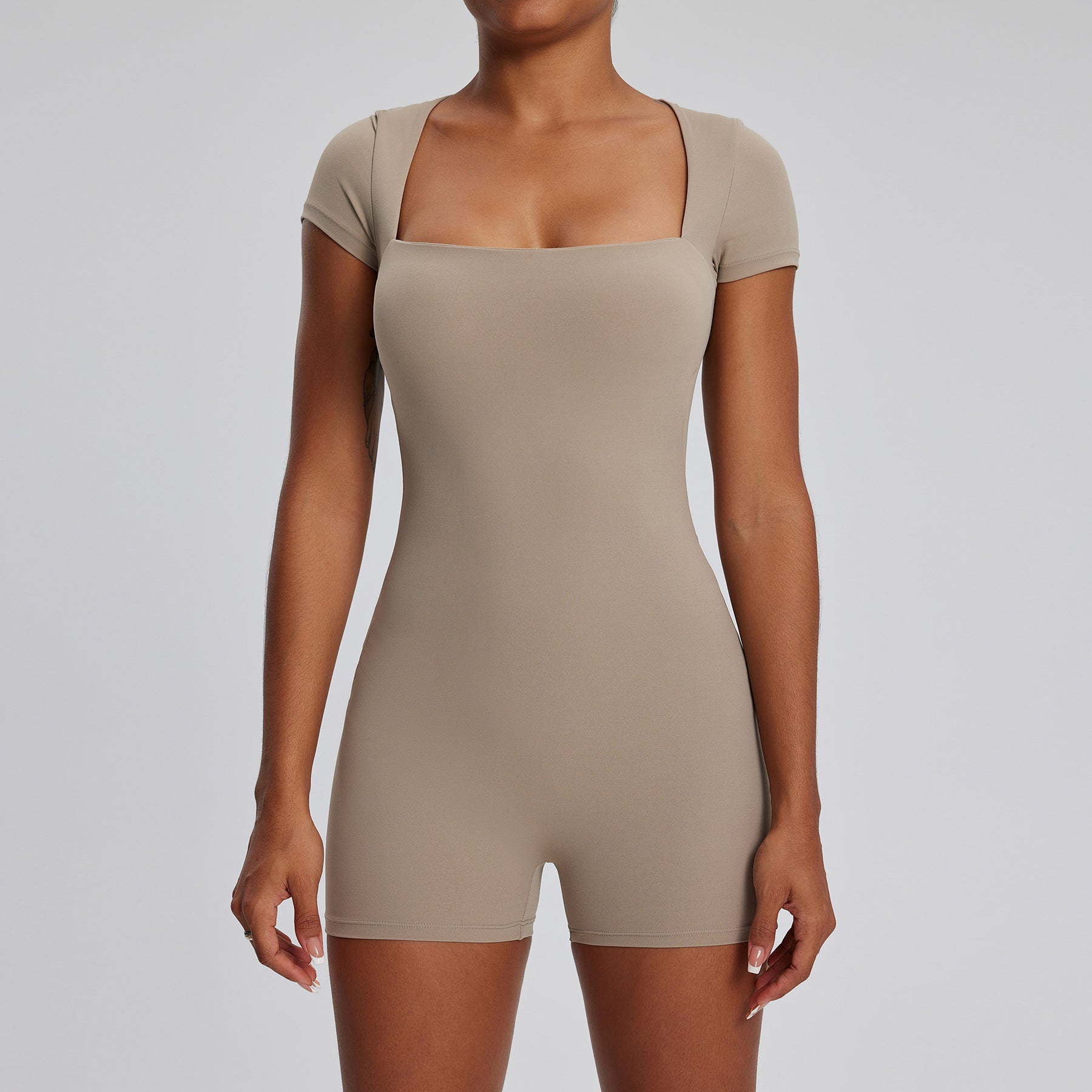 Tight Quick Drying T shirt Yoga Clothes Women Training Dance Fitness Sports Yoga Jumpsuit Jumpsuit