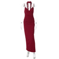 Strap Dress Ribbon Elegant Sexy Slim Dress