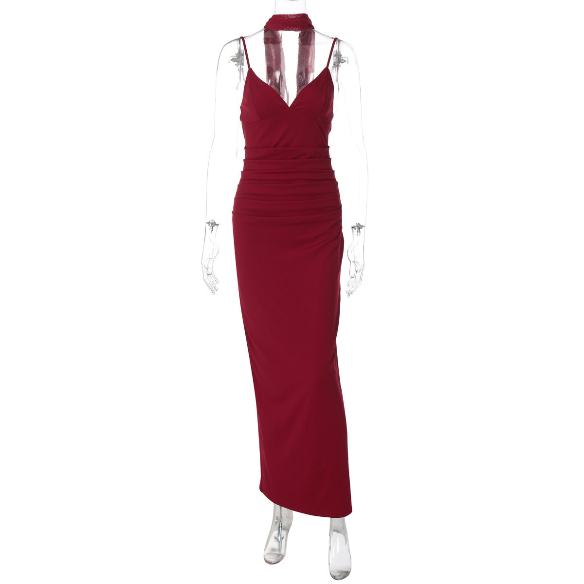 Strap Dress Ribbon Elegant Sexy Slim Dress