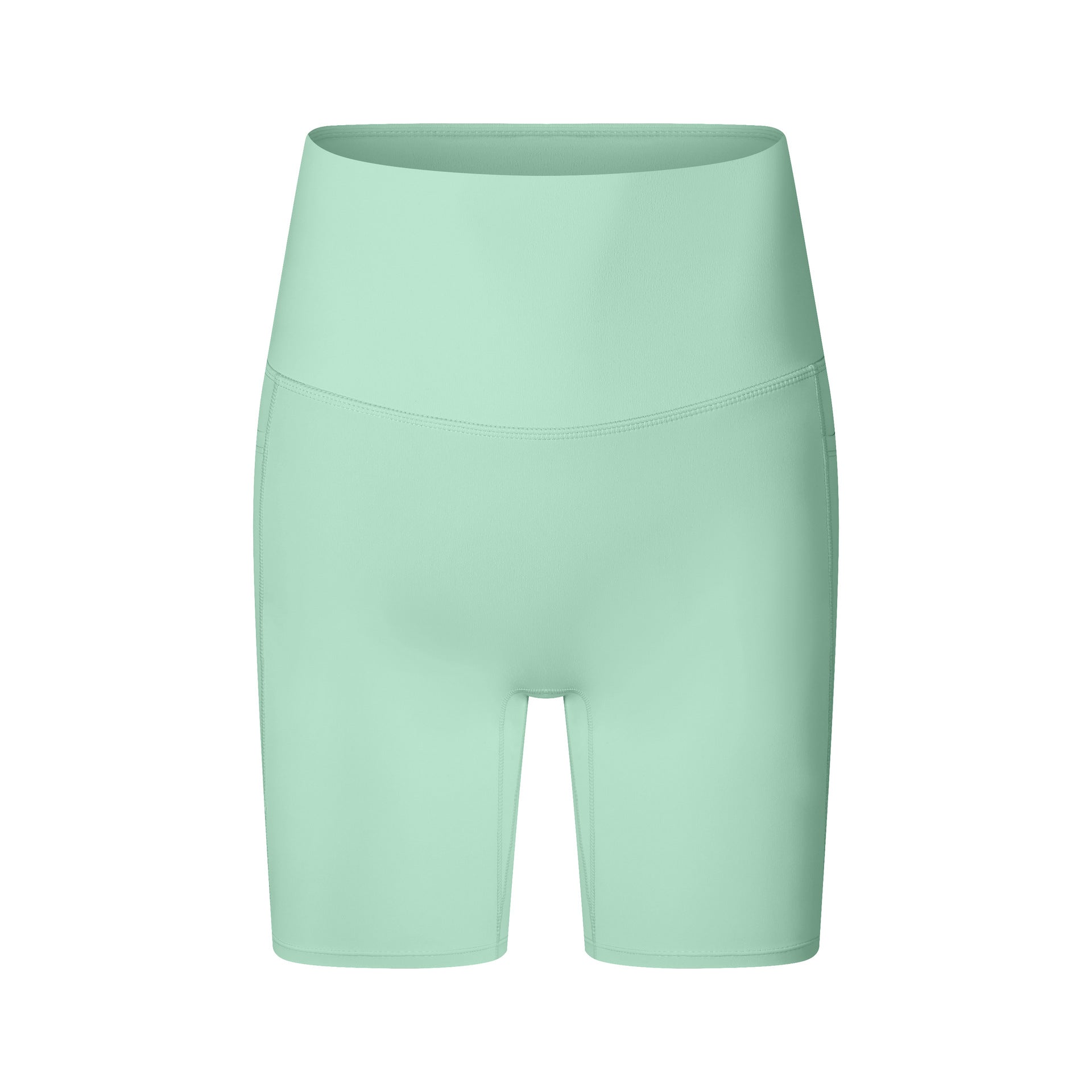 Three A Half Yoga Shorts Women Summer Wear-Free Underwear Thin Cycling Sports Pants High Waist Hip Lift High Grade Fitness Pants