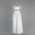 Cotton Suspender Underwear Skirt Spring Summer Sexy Underwear Skirt Two Piece Sets