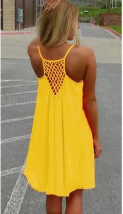 Seaside Dream Chiffon Sundress - Effortless Elegance for Sunny Days