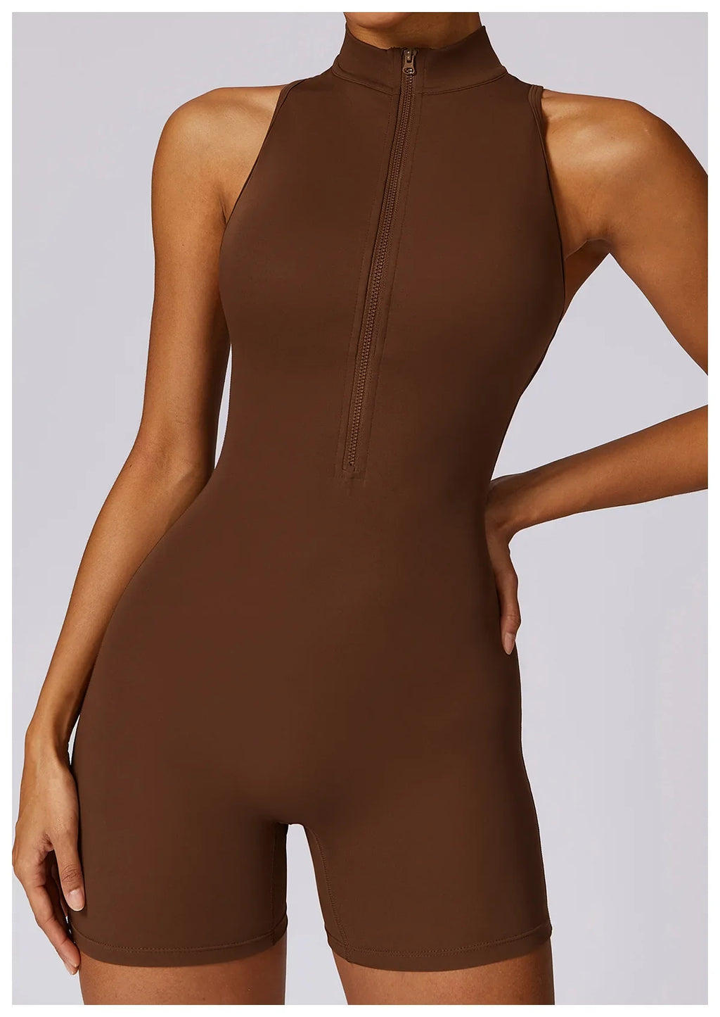 Women Jumpsuit Sleeveless Slim Activewear