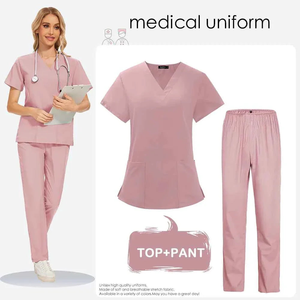 Women's Medical Scrub Uniform for Health Professionals