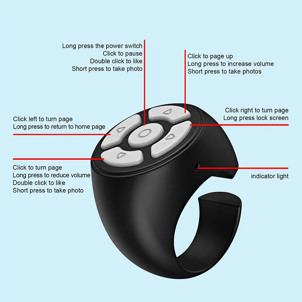 Bluetooth Finger Remote Control
