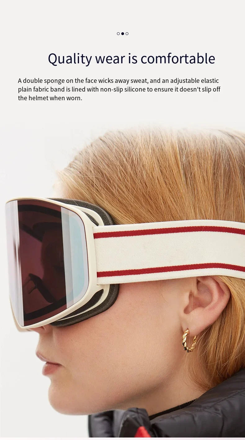UV400 Anti-Fog Ski Snowboard Goggles