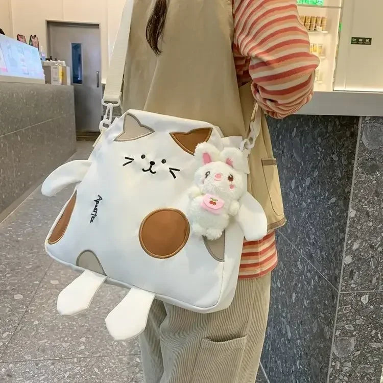 Cat Shaped Messenger Bag
