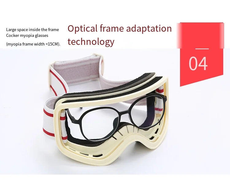 UV400 Anti-Fog Ski Snowboard Goggles