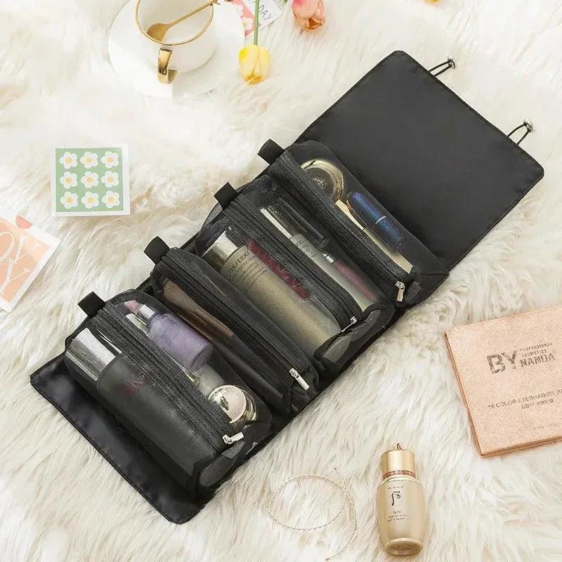 Detachable Cosmetic Bag - 4-in-1 Travel Organizer