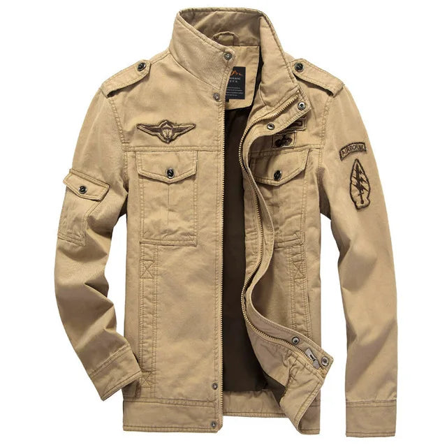 Casual Plus Military Jacket