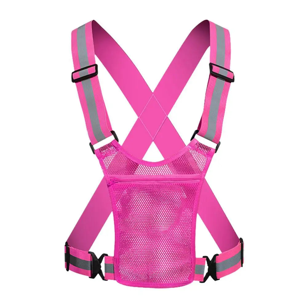 NightSafe Reflective Vest for Outdoor Sports