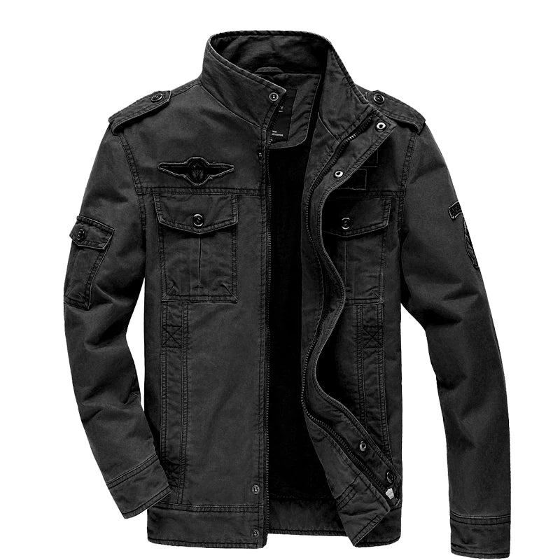 Casual Plus Military Jacket